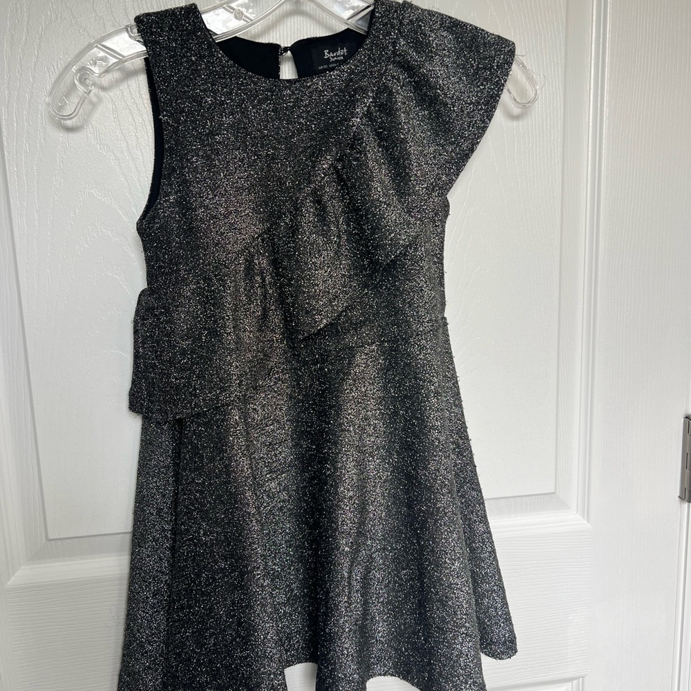 Bardot Bloomingdale’s Sparkling Black Formal Dress